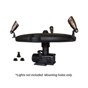 Anjon 1.25HP Floating Fountain with 200' Quick Disconnect Cord & 5 Patterns 